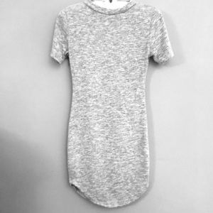Heather gray above the knee dress